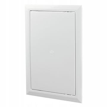 VENTS PLASTIČNA INŠPEKCIJSKA VRATA 25X40 BELA 250X400