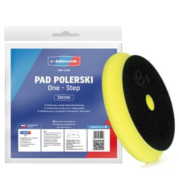 Polirna blazinica srednja 150 mm z ježkom 125 mm gobasti disk