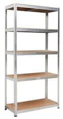Gockowiak 5-nivojski regal za shranjevanje 625 kg 150 x 75 x 30 cm