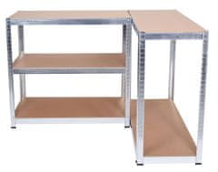 Gockowiak 5-nivojski regal za shranjevanje 625 kg 150 x 75 x 30 cm