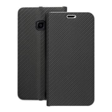 OEM Torbica LUNA Book Carbon za SAMSUNG Xcover 4, črna
