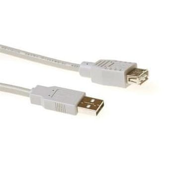 ACT SB2199 USB A (M) - USB A (F) Podaljševalni kabel, 1 m HighSpeed 480Mbps