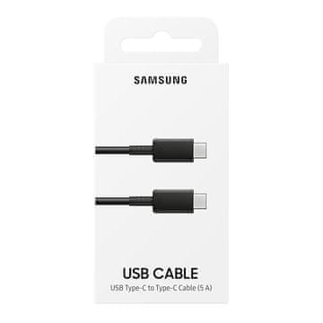 Samsung Kabel Samsung USB-C na USB-C 5A - črn