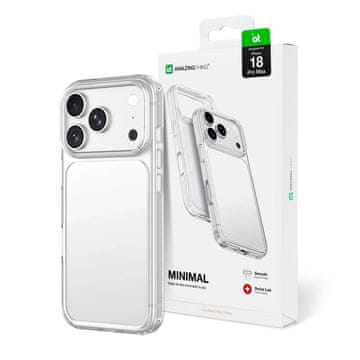 Minimal AmazingThing Minimal Drop Proof ovitek za iPhone 18 Pro Max (3 leče) - prozoren