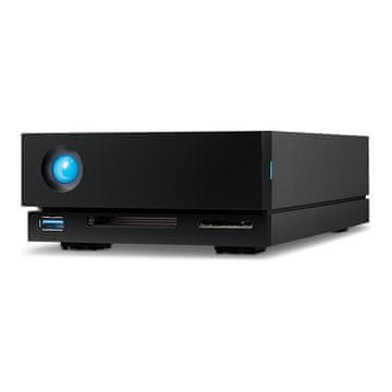 LaCie 1big dock 24 TB z vmesnikom thunderbolt 3 in bralnikom kartic