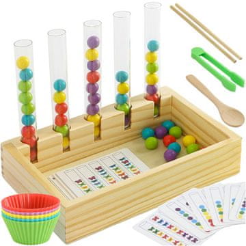 slomart KRUZZEL Sestavljanka - sorter za učenje štetja, lesena