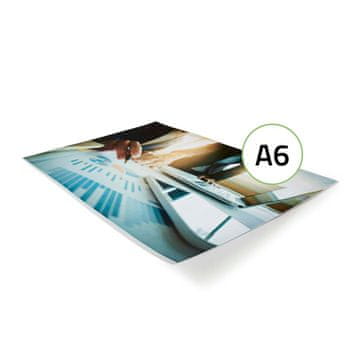 Nedis Film za laminiranje | A6 | Debelina: 100 µm | Pakirano po: 100 kos | PET | Transparentna