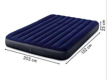 Intex Velika napihljiva vzmetnica za 2 osebi INTEX 64759