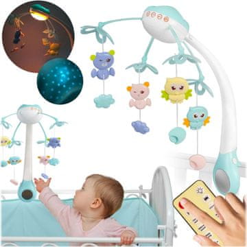 Ricokids Posteljica za dojenčke RK-281 bela in roza
