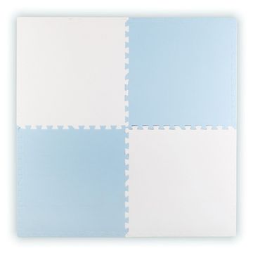 Ricokids Ricokids velika penasta podloga za sestavljanke 60x60 cm 4 kosi modra in bela