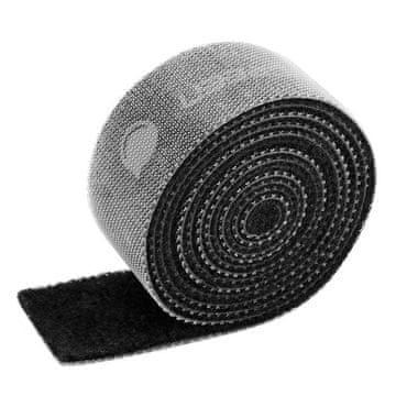 Ugreen Ugreen organizator kablov Velcro, 5m - črn