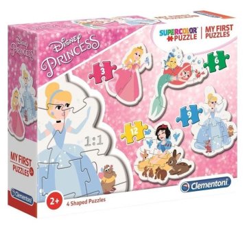 Clementoni Puzzle Princeske 4v1/3+6+9+12 kosov