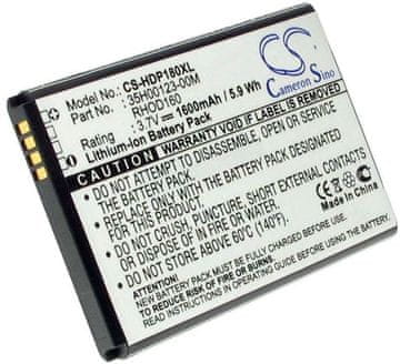4Anglers Design Baterija za HTC BA S390 nadomestna baterija 1600 mAh