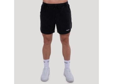 GymBeam Moške kratke hlače Persistence Washed črne