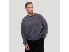 GymBeam Moški pulover Persistence Washed siv