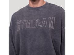 GymBeam Moški pulover Persistence Washed siv