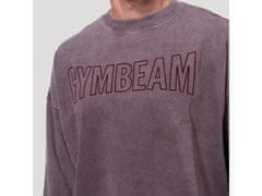 GymBeam Moški pulover Persistence Washed rjav