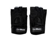 GymBeam Fitnes rokavice Grip black z nedrsečo dlanjo