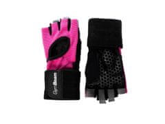 GymBeam Ženske fitnes rokavice Guard pink z zapestnim ovojem