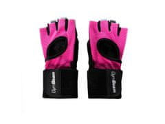 GymBeam Ženske fitnes rokavice Guard pink z zapestnim ovojem