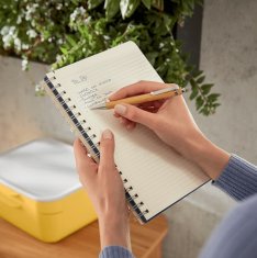 Leitz Blok kolegij b5 tp črtan 80l z elastiko siv cosy 45270089