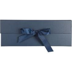 PIGO Škatla darilna 33x25x12,5cm s pentljo - modra