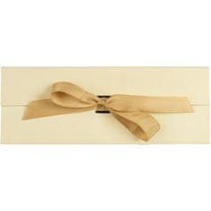 PIGO Škatla darilna 33x25x12,5cm s pentljo - bež