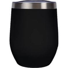 PIGO Termo vrček oblong 300 ml - črna