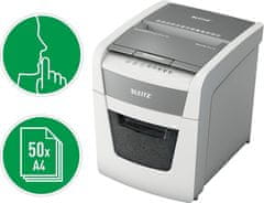 Leitz Uničevalec dokumentov iq autofeed 50 4x28 p4 80350000