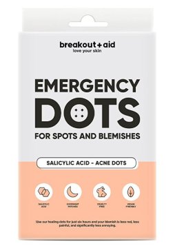 Obliži za akne s salicilno kislino Emergency Dots 72 kosov