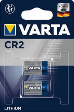 Varta VARTA Litijeva cilindrična baterija CR2, 2 kom