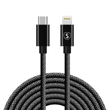 Sign Kabel USB-C na Lightning 20 W, 3 m - črn