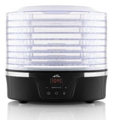 ETA Eta SECCA Sušilnik za hrano, 380W, 8 pladnjev, LED zaslon, črn