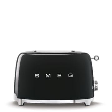 Smeg Smeg 50's Style TSF01BLEU Toaster 2 Rezini Črna