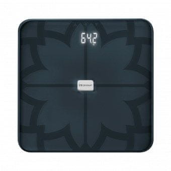 Medisana MENWAL Tehtnica BS 450 Rectangle - digitalna, črna, 180 kg