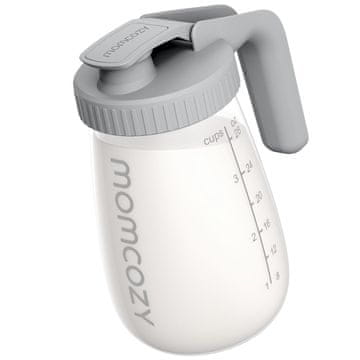 Momcozy Momcozy posoda za shranjevanje materinega mleka 950ml, siva - praktično shranjevanje
