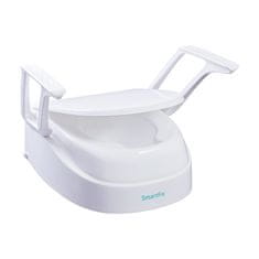 Dietz Dietz SmartFix WC deska z naslonjali, nastavljiva višina, bela