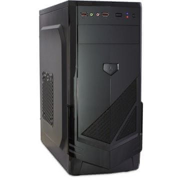 Inter-tech Inter-Tech B-30 Midi Tower PC ohišje, Črna