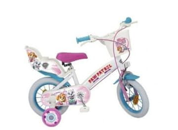 Bicycle Otroško kolo TOIMSA PAW Patrol 12" - 4 kolesa, belo