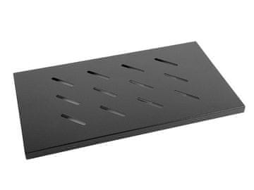 Lanberg LAE AK-1002-B polica za rack omaro, 1U, 465mm, črna
