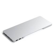 Satechi Satechi ST-UCISDS USB-C razdelilnik s SSD ohišjem, srebrn