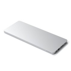 Satechi Satechi ST-UCISDS USB-C razdelilnik s SSD ohišjem, srebrn