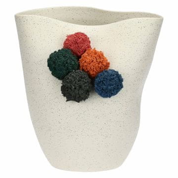 slomart RITUALI DOMESTICI POMPOMPON vaza S