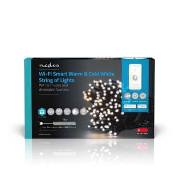 Nedis Nedis WIFILX02W100 okrasna lučka, verižna, 100 LED