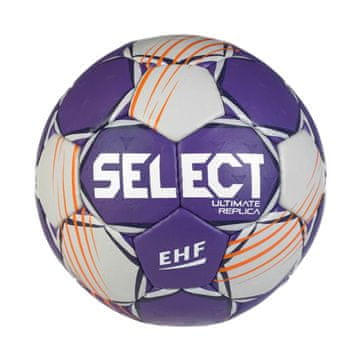 slomart Select Ultimate replica v24 EHF žoga za rokomet - sivo-vijolična