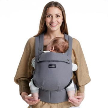Momcozy Momcozy BC001 - Nosilka za dojenčke in otroke, siva