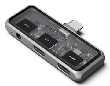 Satechi Satechi USB-C mobilni XR Hub adapter, siv