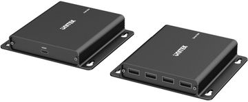 Unitek Unitek Podaljšek USB-C na 4× USB-A + Ethernet, do 150m