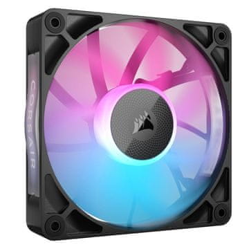 Corsair Corsair iCUE LINK RX120 RGB ventilacijska enota za ohišje 12 cm Črna