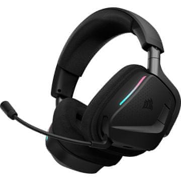 Corsair Corsair VOID v2 MAX Brezžične Gaming Slušalke, Bluetooth, Črne